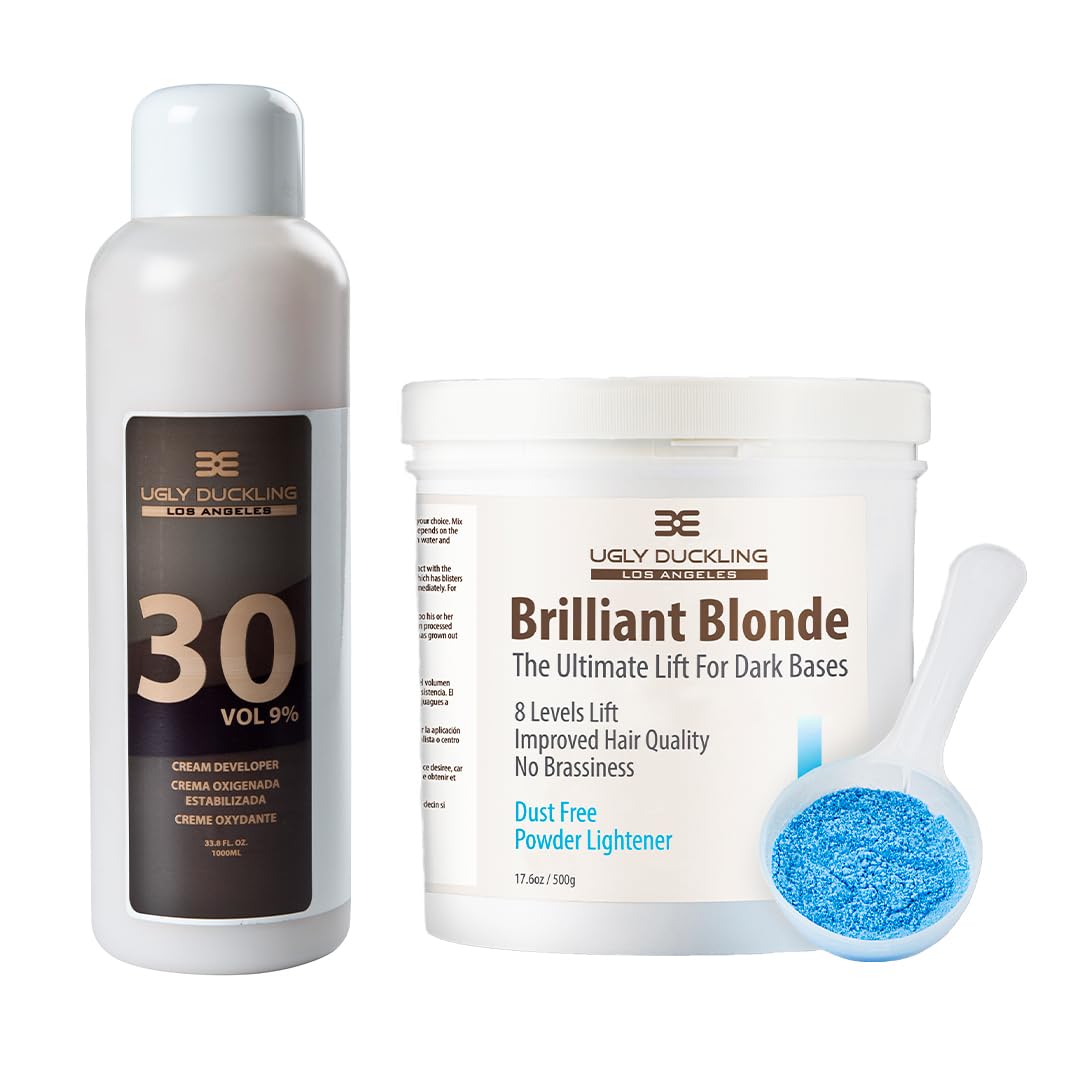 Brilliant Blonde Bleach & 30 Vol Developer - Professional Size