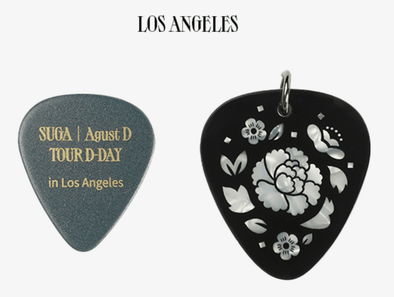 BTS SUGA - AGUST D D-DAY Guitar Pick Set