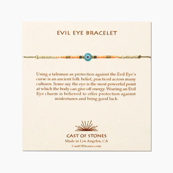 Cast of Stones Evil Eye Bracelet