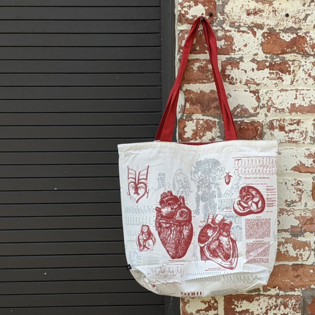 Anatomical Heart Tote