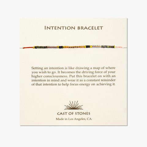 Cast of Stones Intention Bracelet