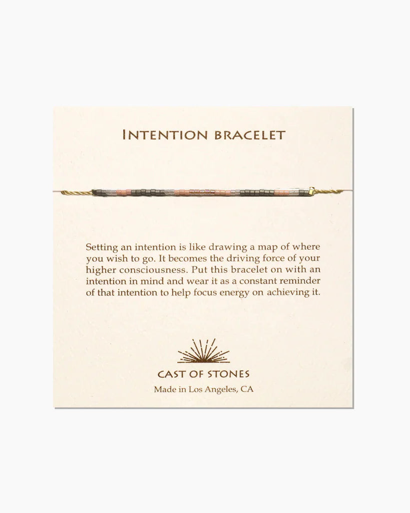 Cast of Stones Intention Bracelet