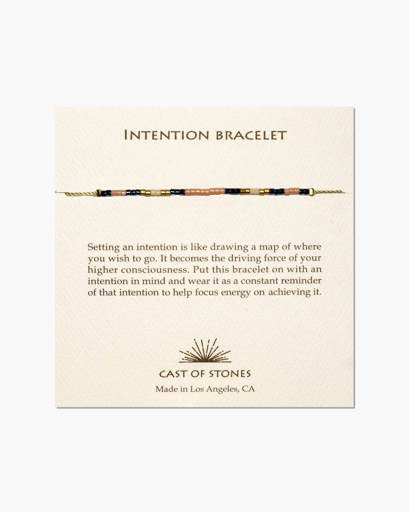 Cast of Stones Intention Bracelet