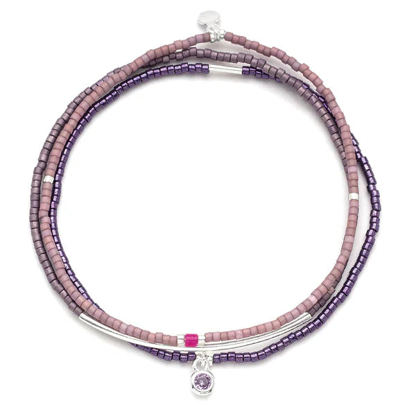 Bracelet-Tonal Chromacolor Miyuki Trio
