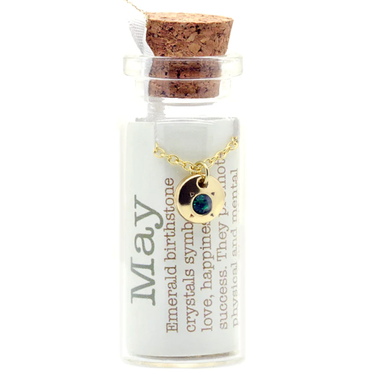 Birthstone Bottle Necklace - LOCAL FIXTURE