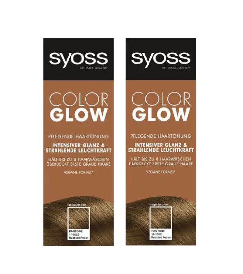 2xPack Syoss Color GLOW Nourishing Hair Tint - 7 Varities