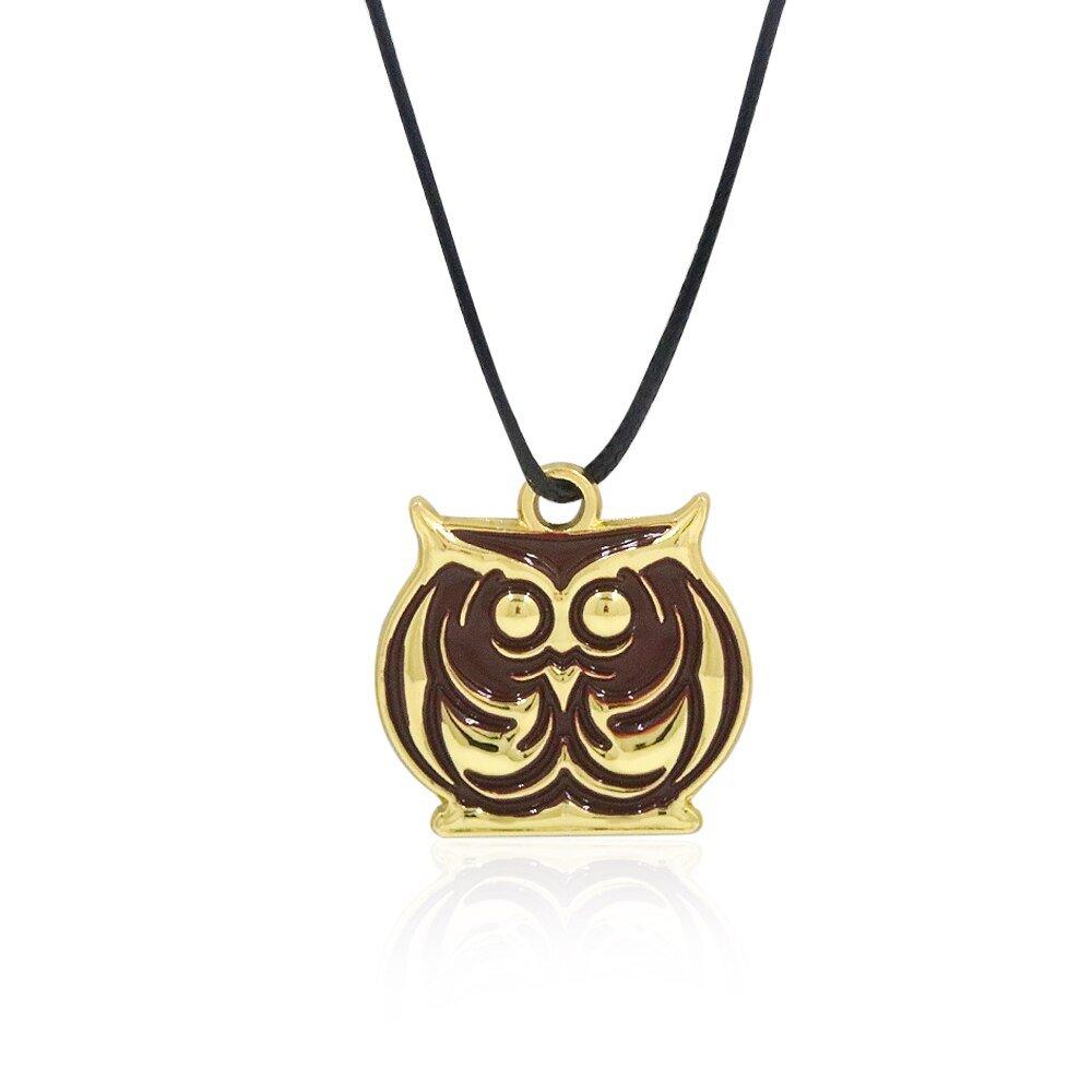 Anime Lycoris Recoil Necklace Cute Alan Institute Owl Symbol - Animal Amity