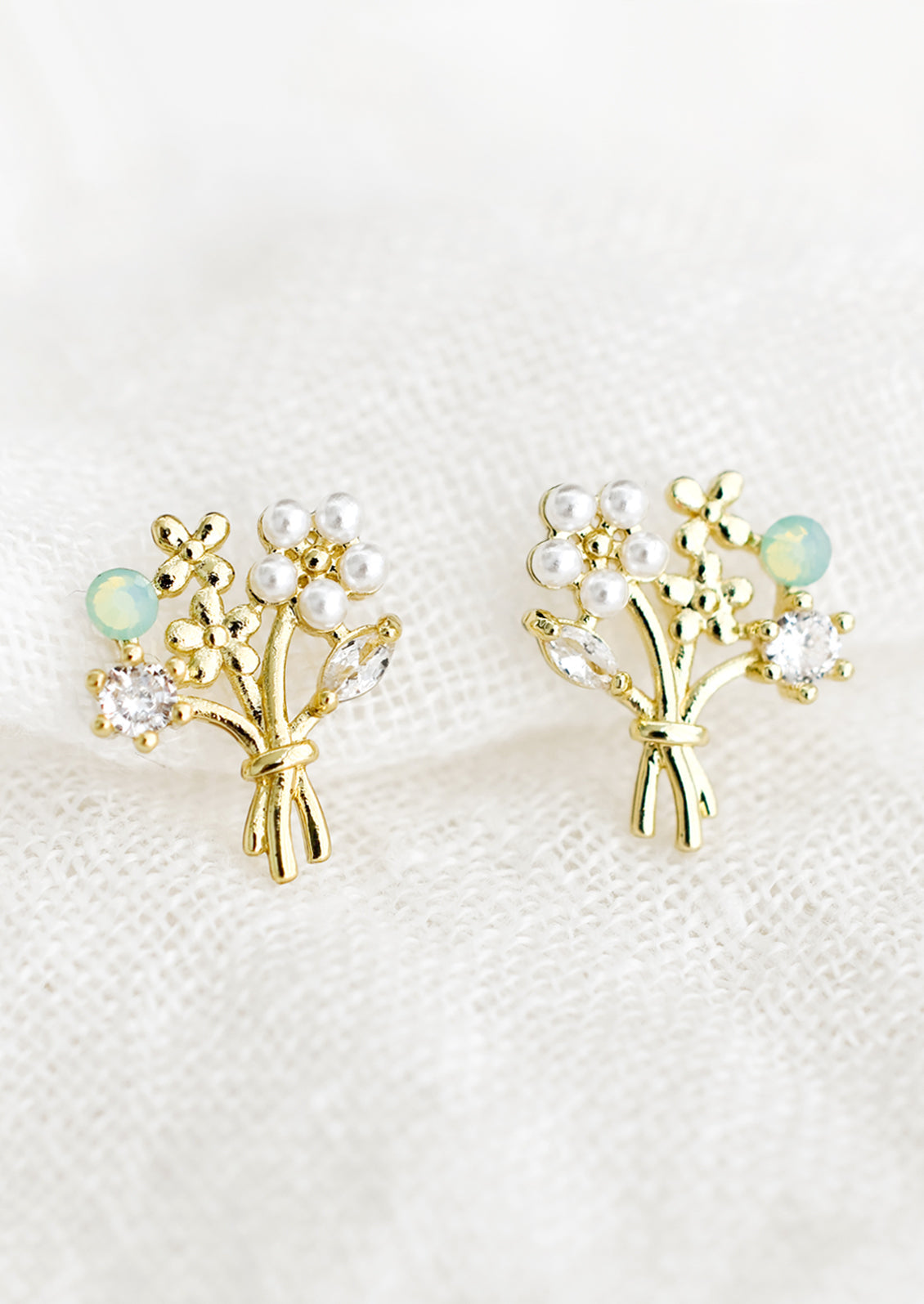 Blooming Bouquet Stud Earrings